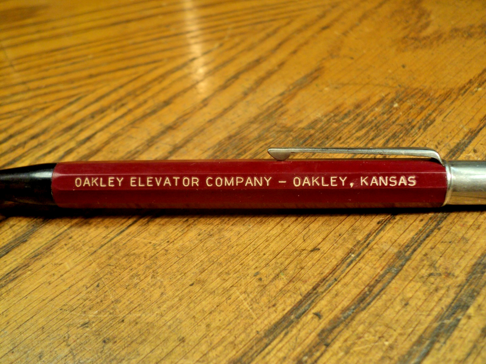 Vintage Autopoint Mechanical Pencil Oakley Elevator Company Oakley Kansas