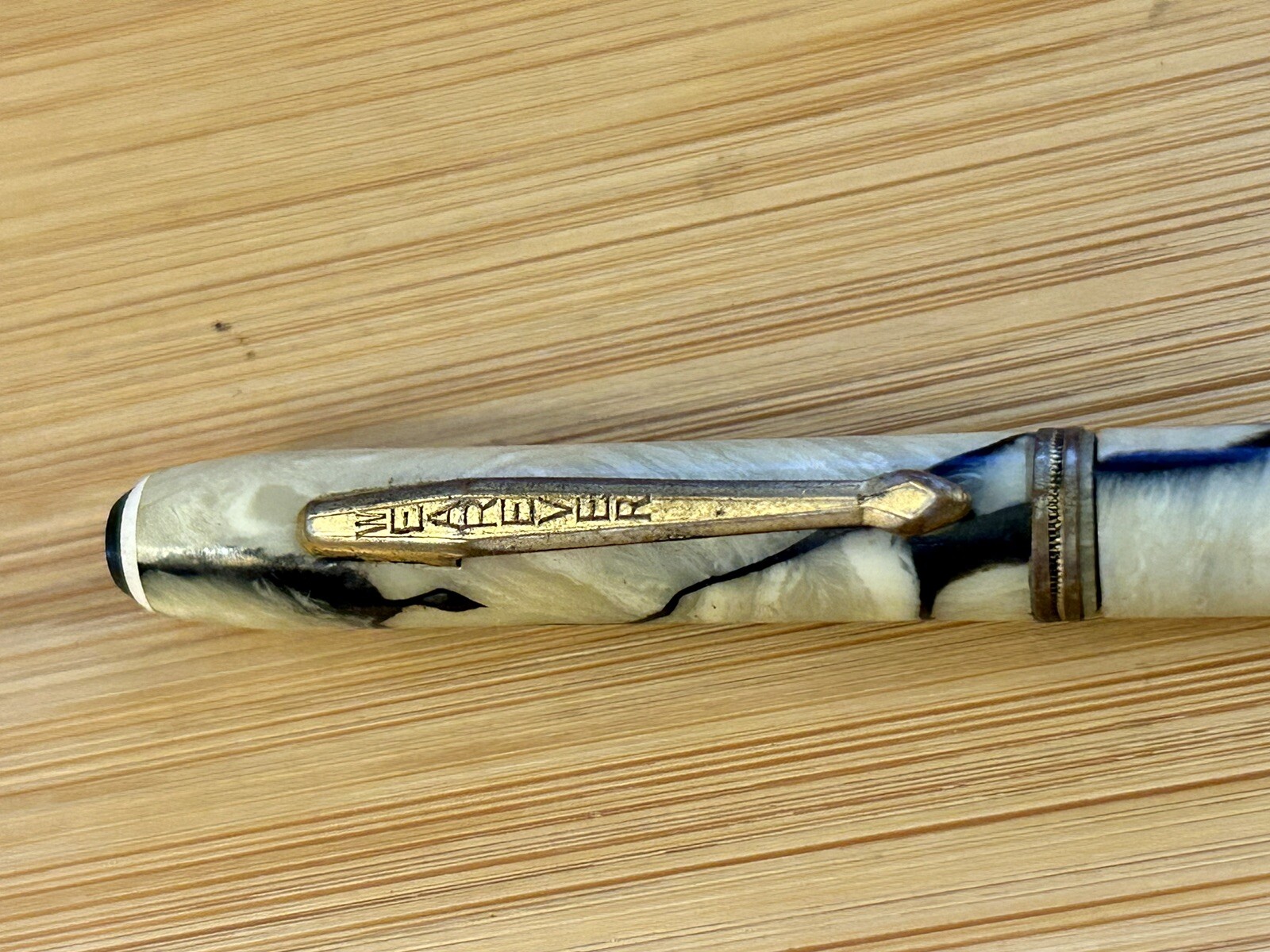 Wearever Mechanical Pencil Marbled Bakelite fountain pen lot of 3