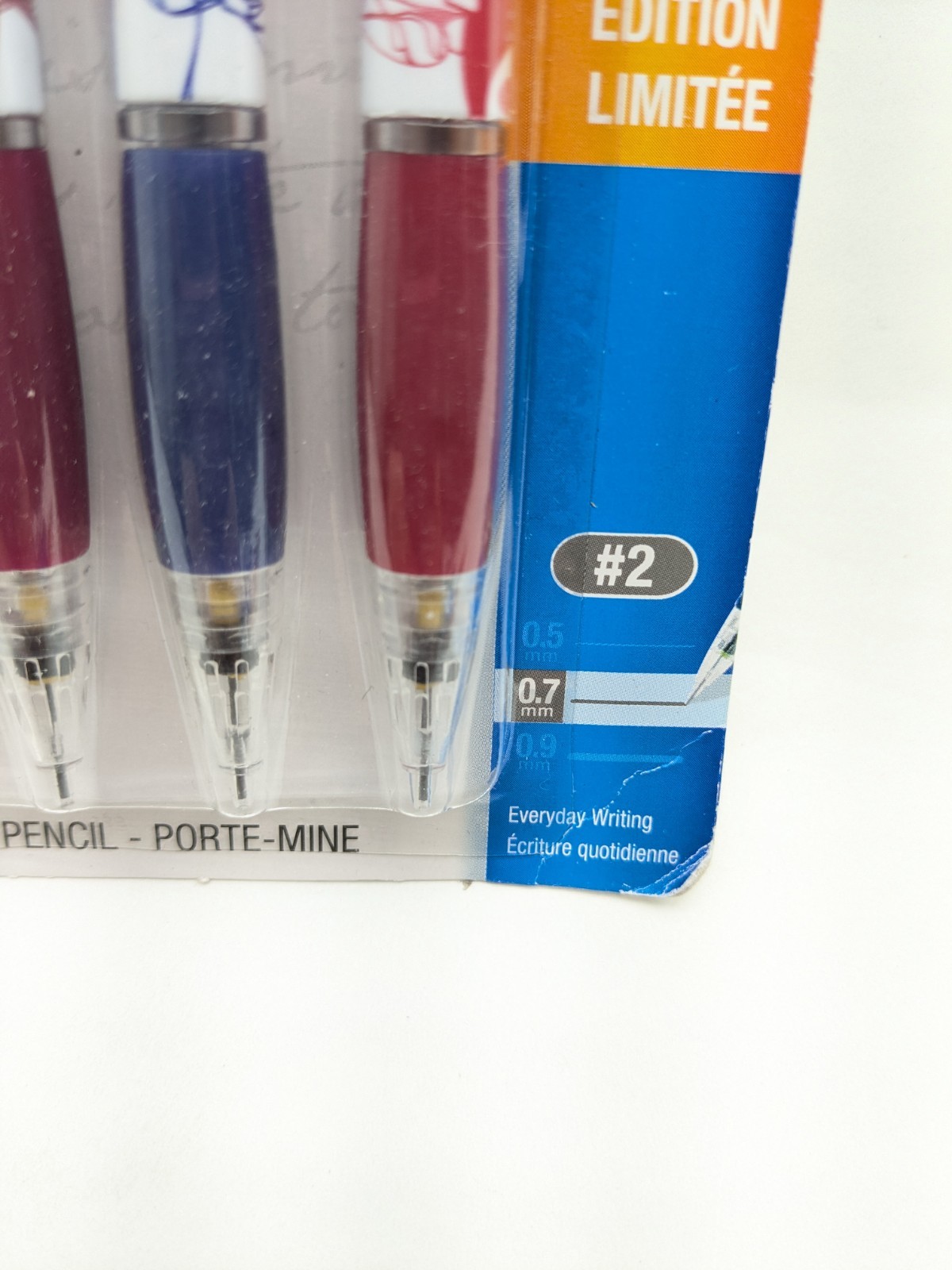 Paper Mate EXPRESSIONS Mechanical Click Pencil HB #2 0.7 mm 61408 New Limited Ed