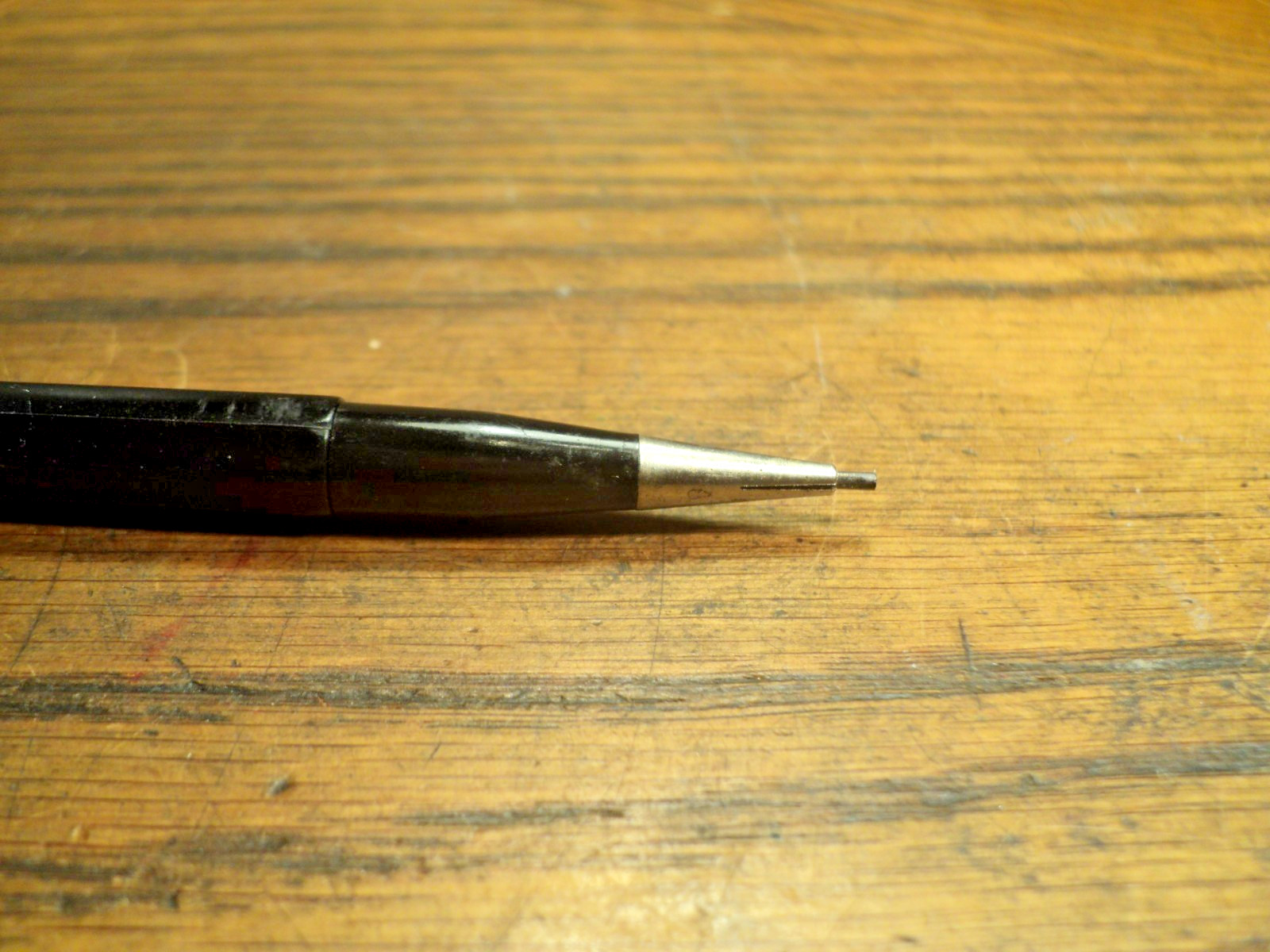 Vintage 10 Pack Durolite Mechanical Pencil Black Body & Tip NOS Seconds? 5-3/4″