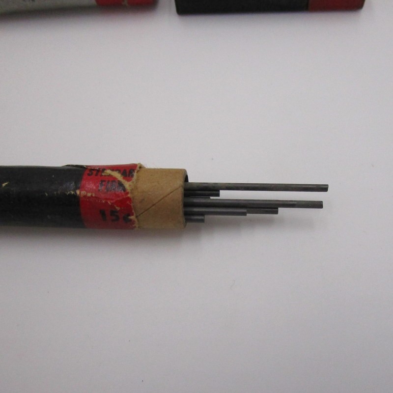 3 Vtg Drafting Mechanical Pencil and Large Lead Lot Autopoint Mitsubishi