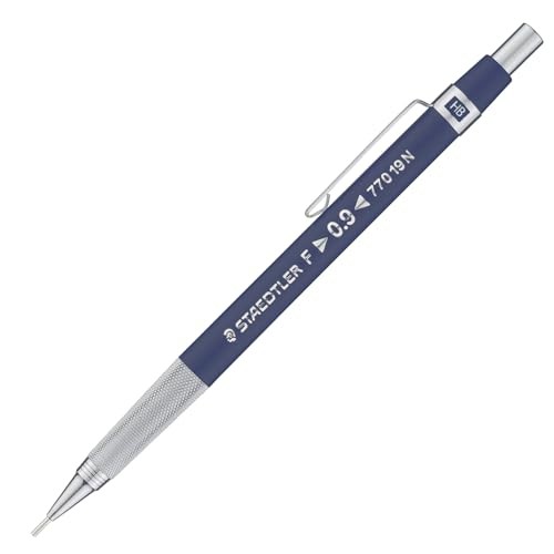Mechanical Pencil, 0.9mm, Drafting Pencil, Blue, 770 1 Count (Pack of 1) blue