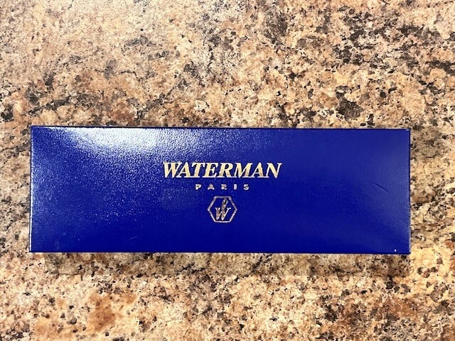 Parker Maroon Marble & Waterman Paris mechanical pencils & Parker Pen Holder