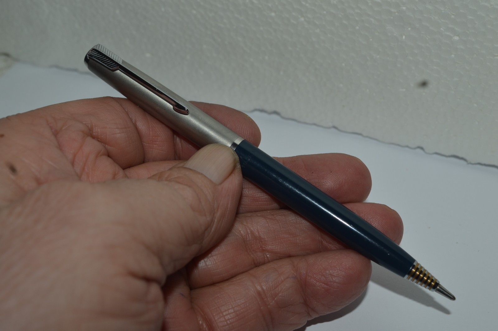PARKER 51 Liquid Lead Pencil Feather Clip Circa 1950s Black Barrel Made In USA