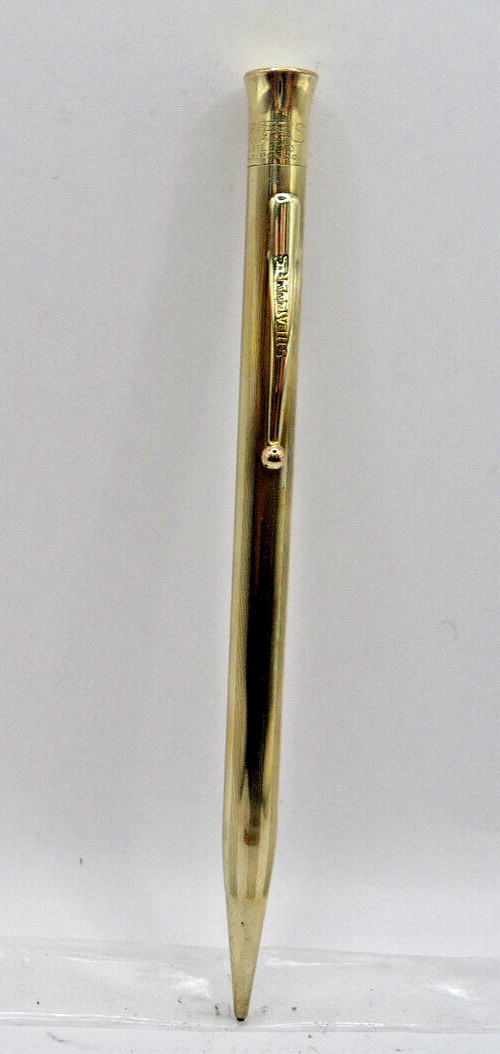 Sheaffer Vintage Gold Filled Lifetime Slender Pencil–working