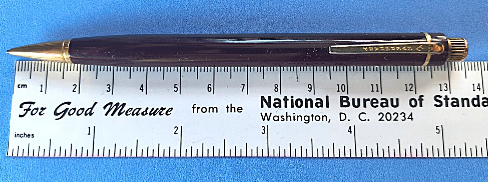 Eversharp Mechanical Pencil, maroon 1940s