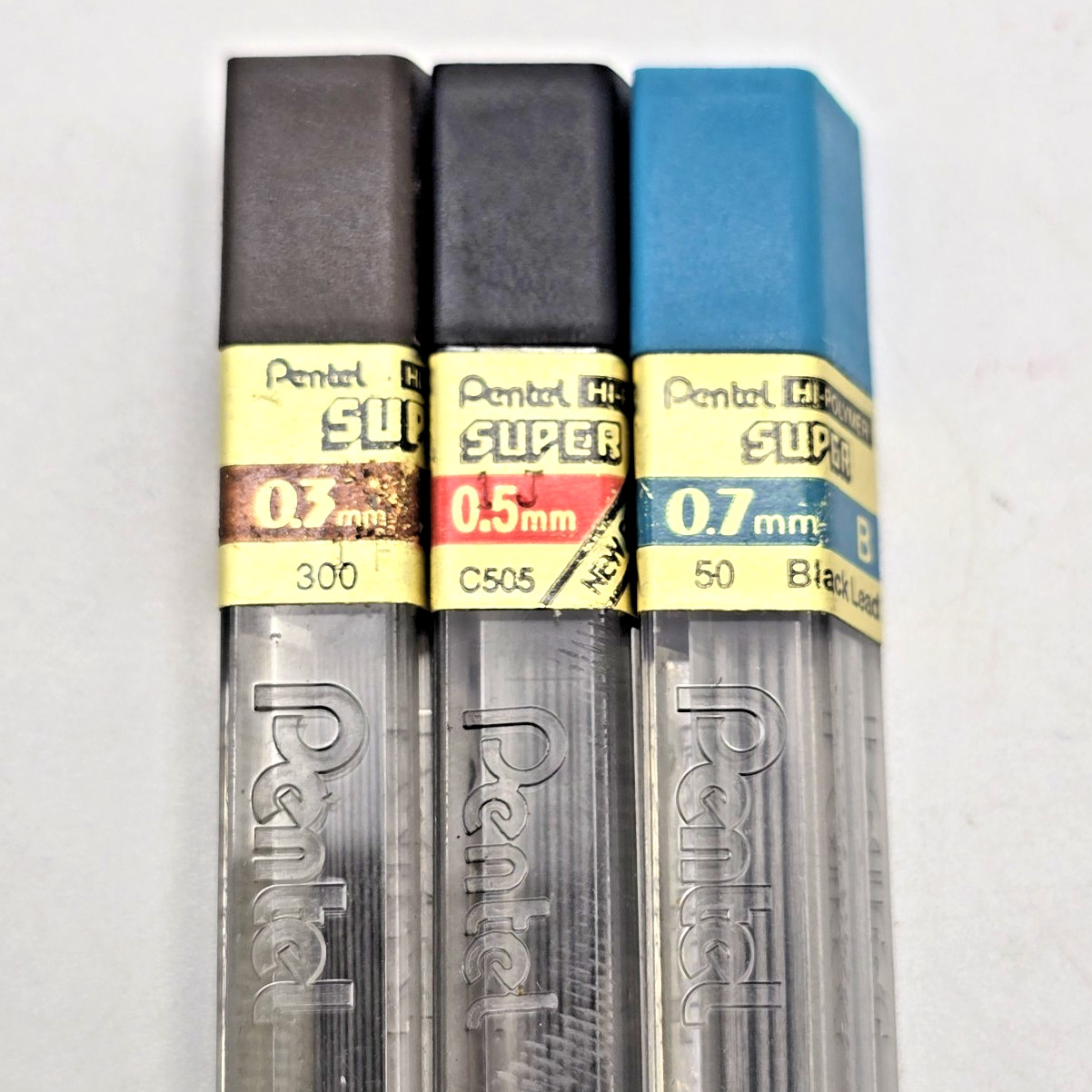 Vtg Alvin Draft Matic Mechanical Pencil Set XA03, XA05, XA07 w Case, Lead, Japan