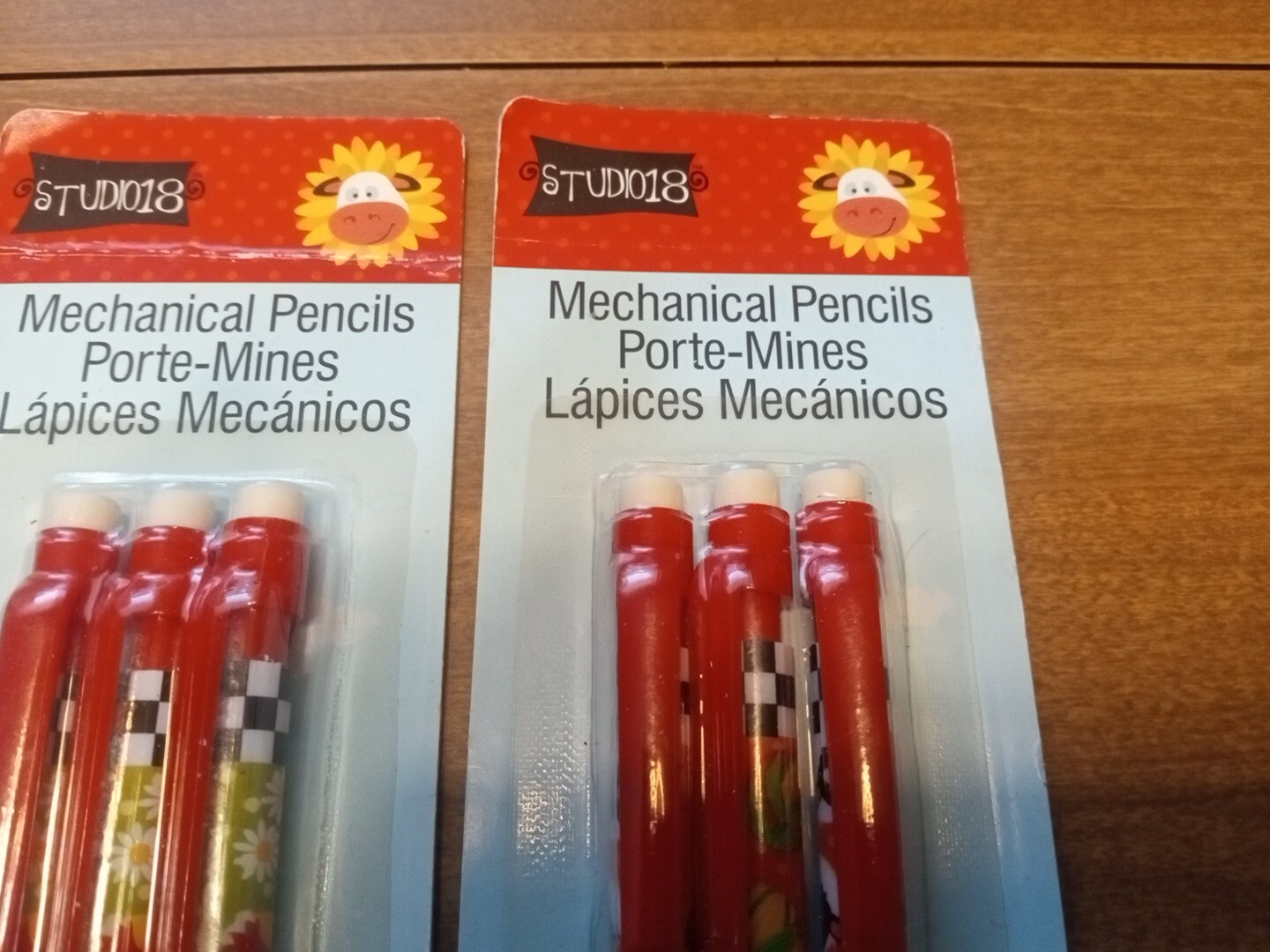 Vintage Mechanical Pencil And Ballpoint Pens Lot Of 5 Unused Packs Perfect Rare
