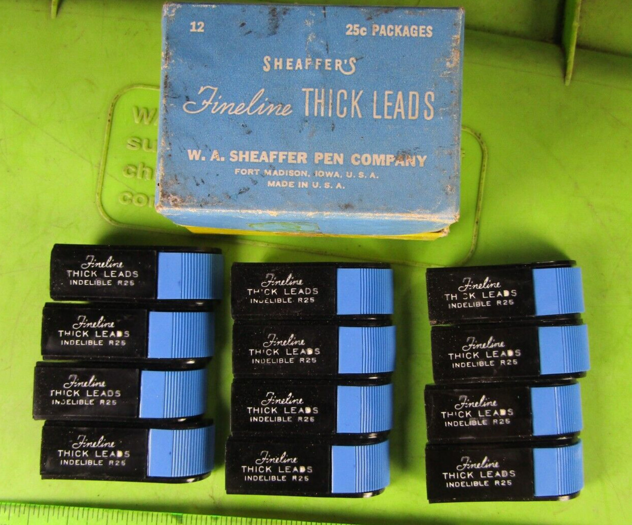 Fineline 2H Thick Hard R25 Mechanical Pencil Leads 12 Boxes of 25 ~ 300 Total