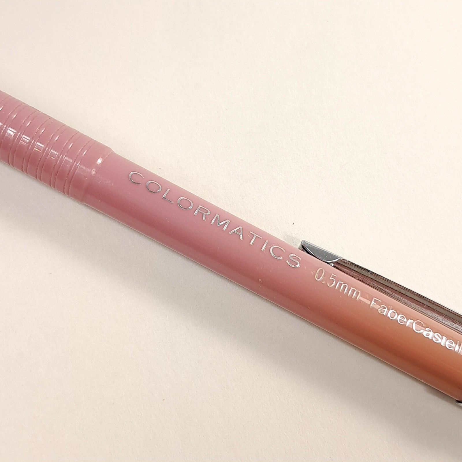 Vintage Faber Castell Colormatics Mechanical Pencil light dusty pink Japan