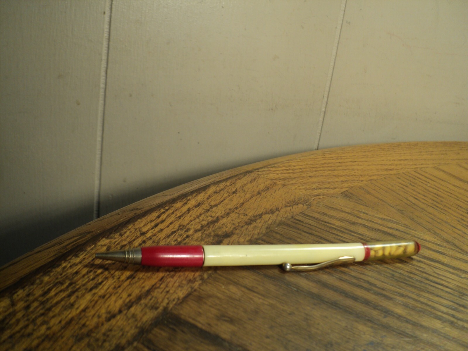 Vintage Ritepoint Mechanical Pencil Co-Operative Grain Supply 5-15/16 Wheat Top