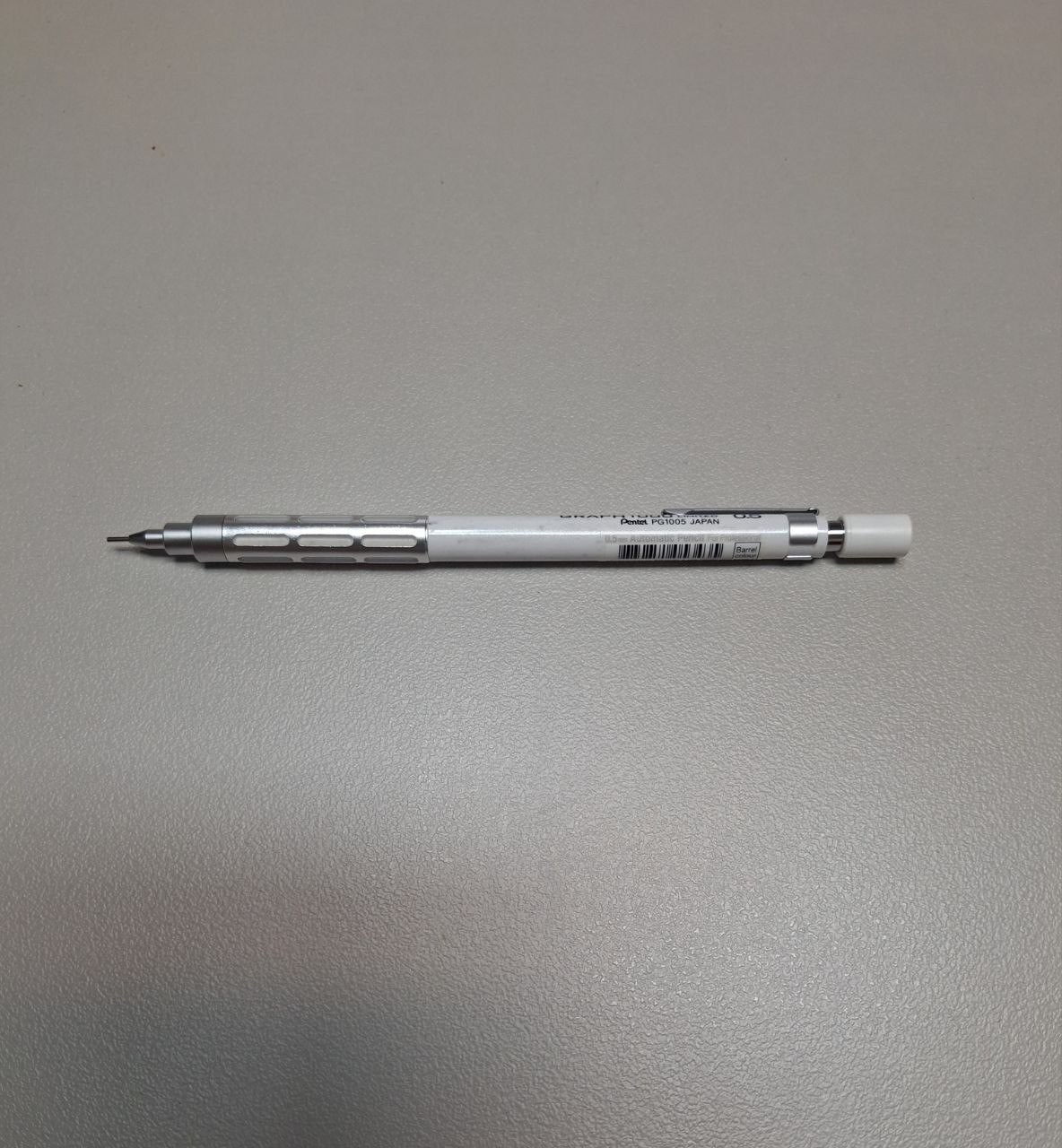 Pentel Discontinued Mechanical Pencil 0.5mm – Graph 1000 Limited 8 White Marble