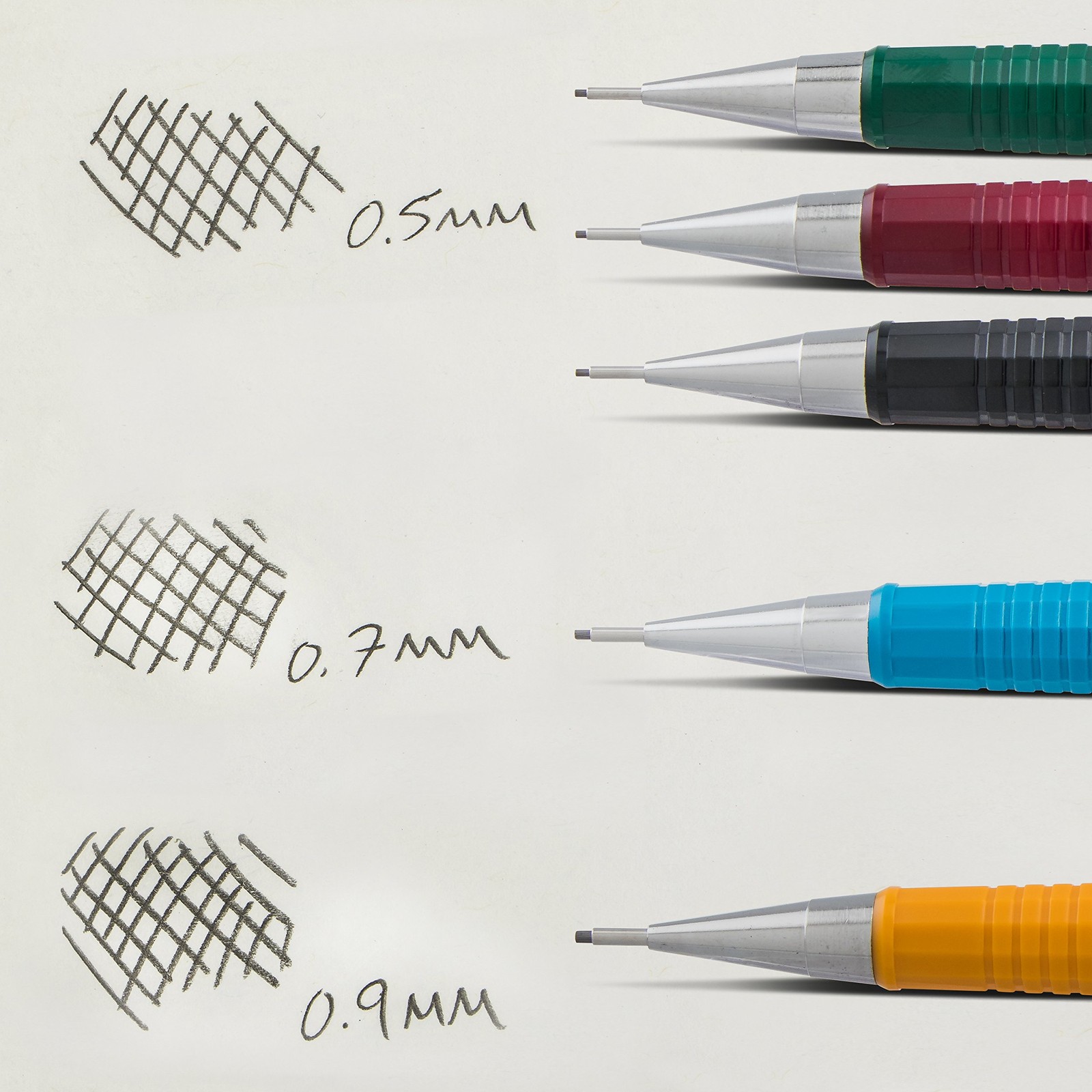 Pentel Sharp Mechanical Pencil 0.7mm 2 Pack Blue Retractable Comfortable Grip