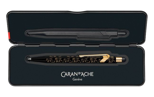 Caran d’Ache 849 Metal Mechanical Pencil in Horse Black – 0.5mm – NEW in Box