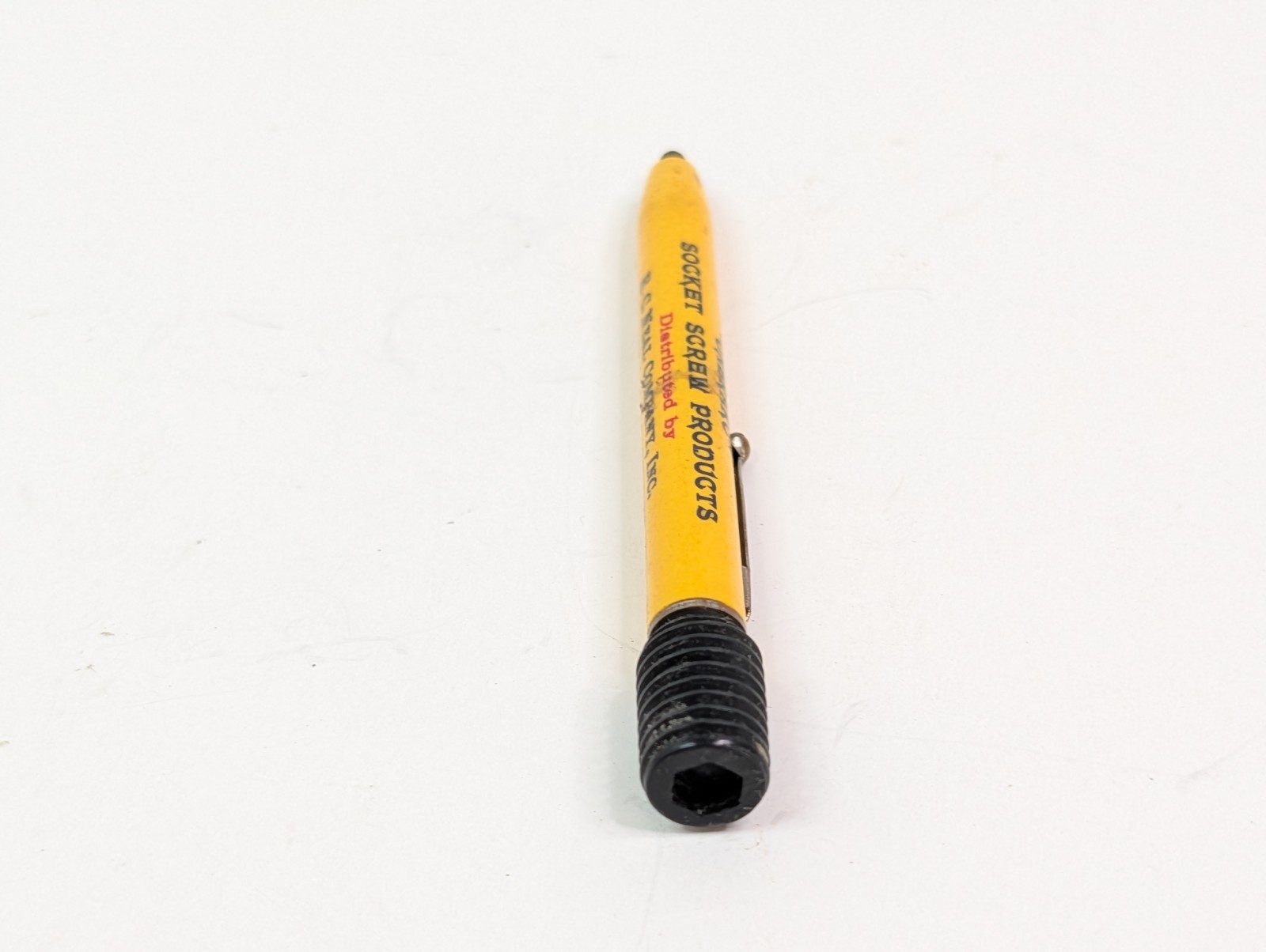 1960’s UNBRAKO Head Cap Mechanical Pencil & Leads Vtg R C Neil Company Scripto