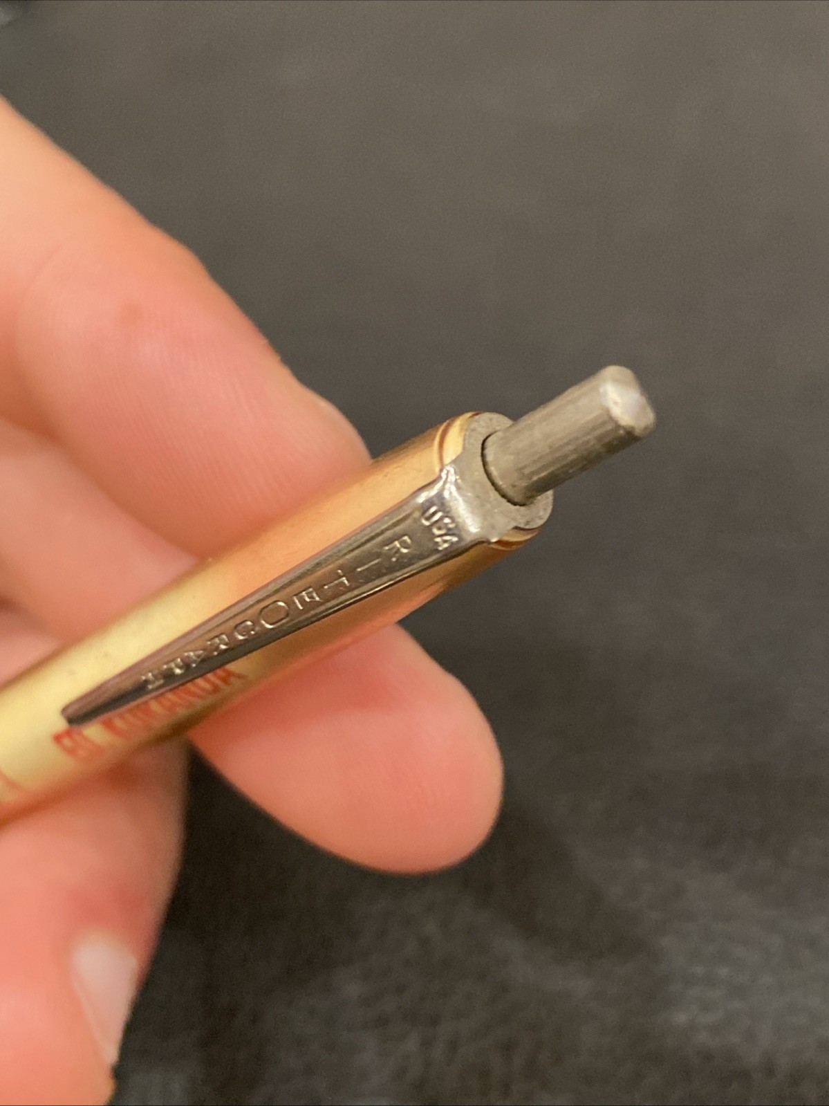 Vtg RITEOGRAPH PEN Advertising State Farm Insurance OAK & SALTRY SCRANTON PA