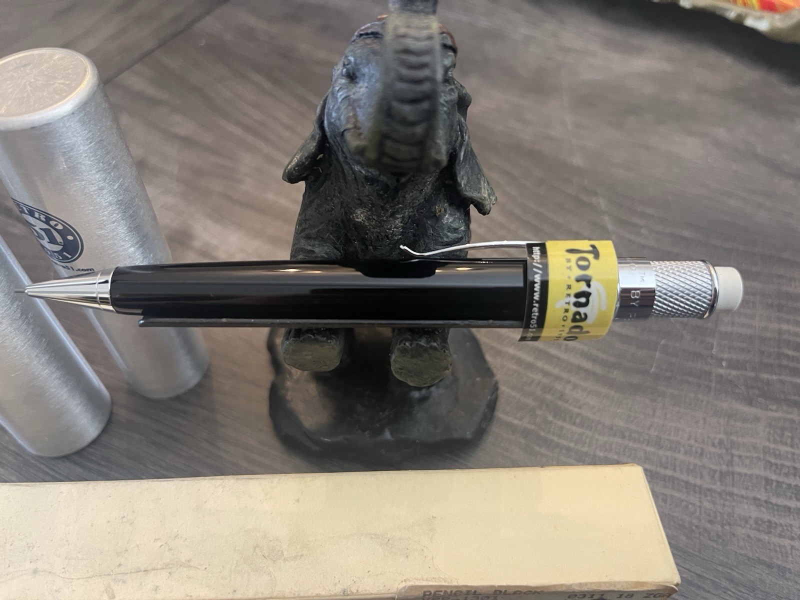 Retro 51 Tornado mechanical pencil in black VRP-1301