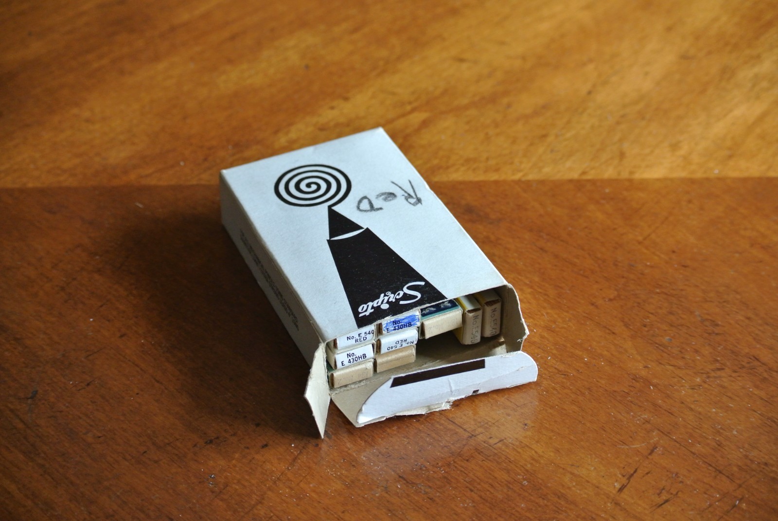 Vintage SCRIPTO Mechanical Pencil Leads Mixed Lot – Some Empty or Partials