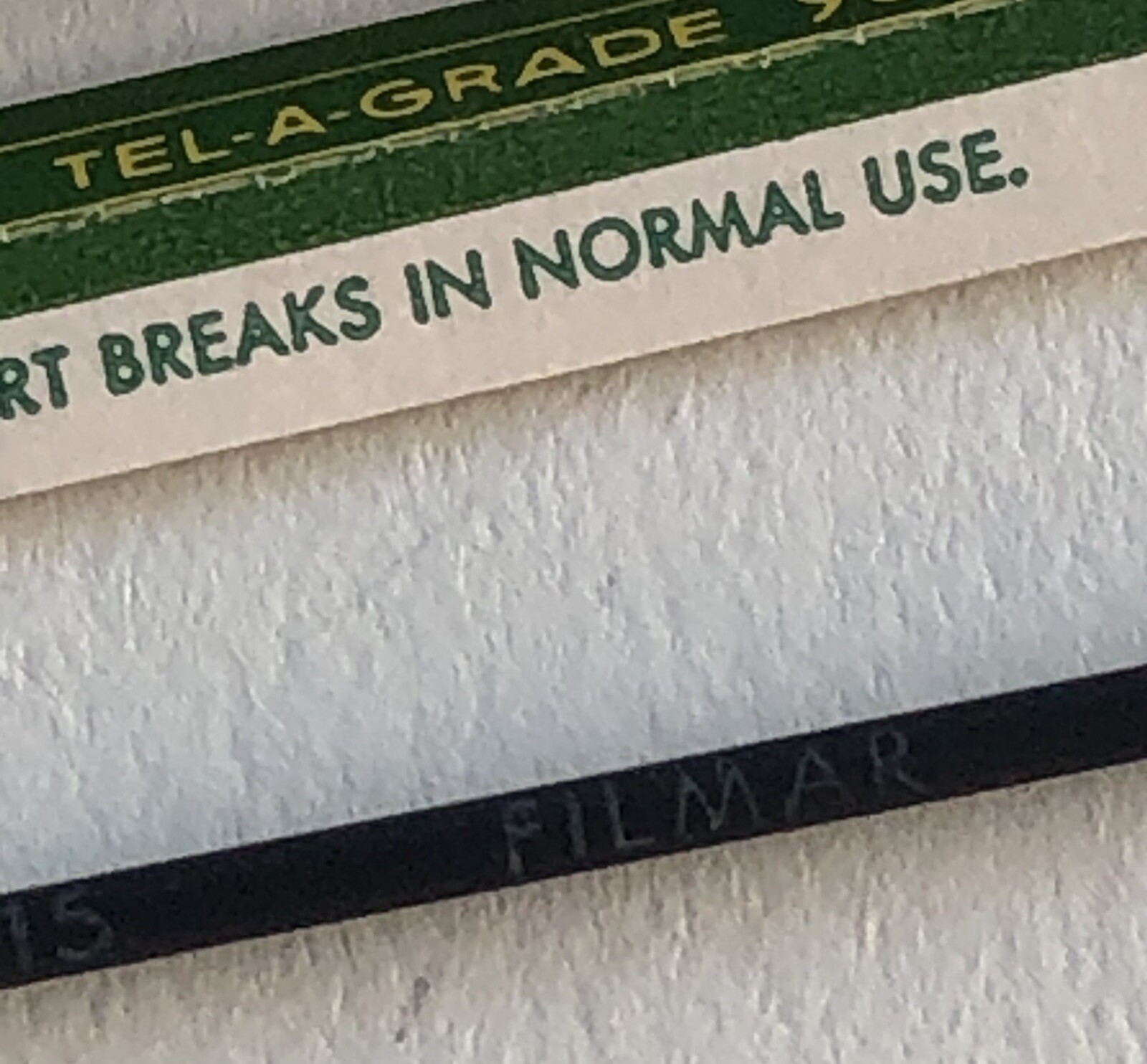Vintage A. W. Faber Castell NOS 2mm FILMAR Drawing Lead 12 Pack Tube Germany