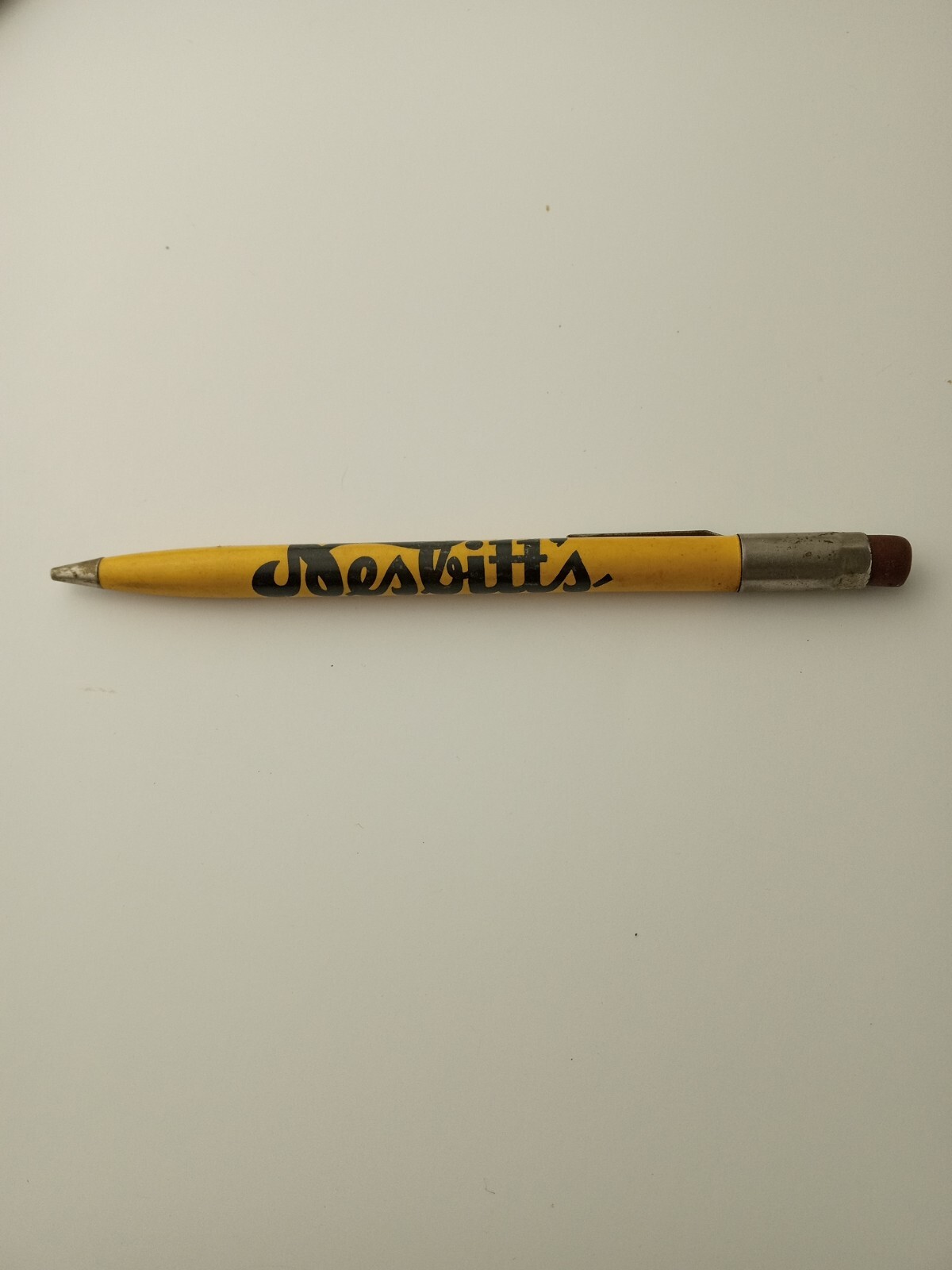 Vintage Scripto Atlanta Mechanical Pencil USA Ad “Nesbitts Fountain Fruits…”
