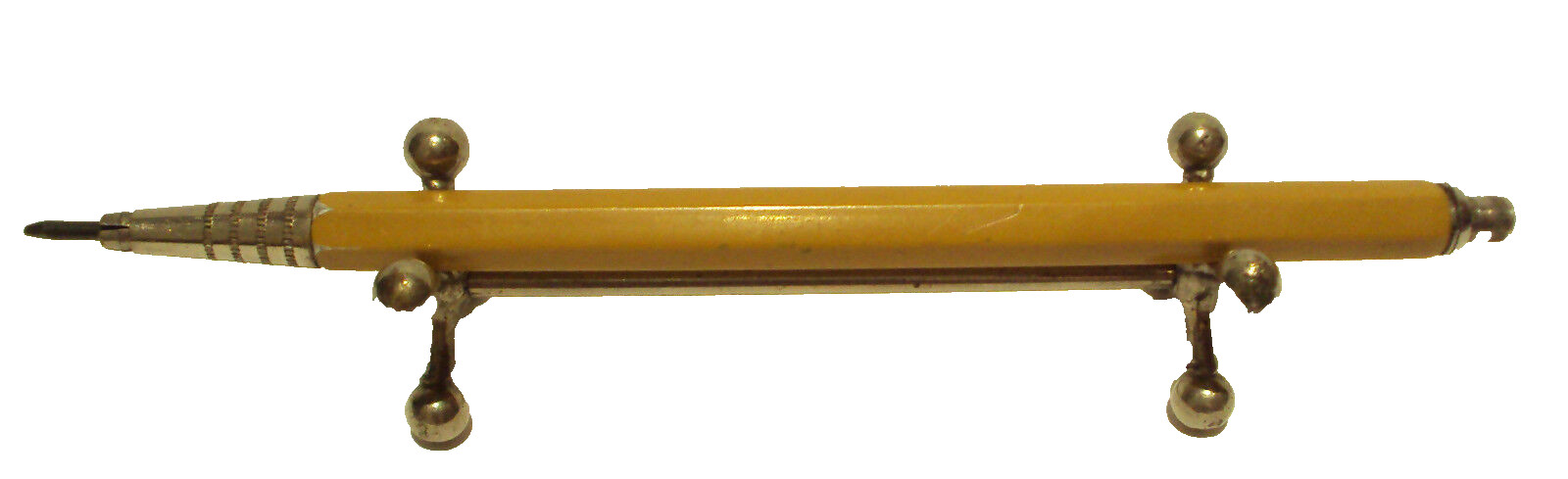 VINTAGE CZECHOSLOVAKIA BOHEMIA WORKS MECHANICAL PENCIL”BLUE STAR”5221 # 426