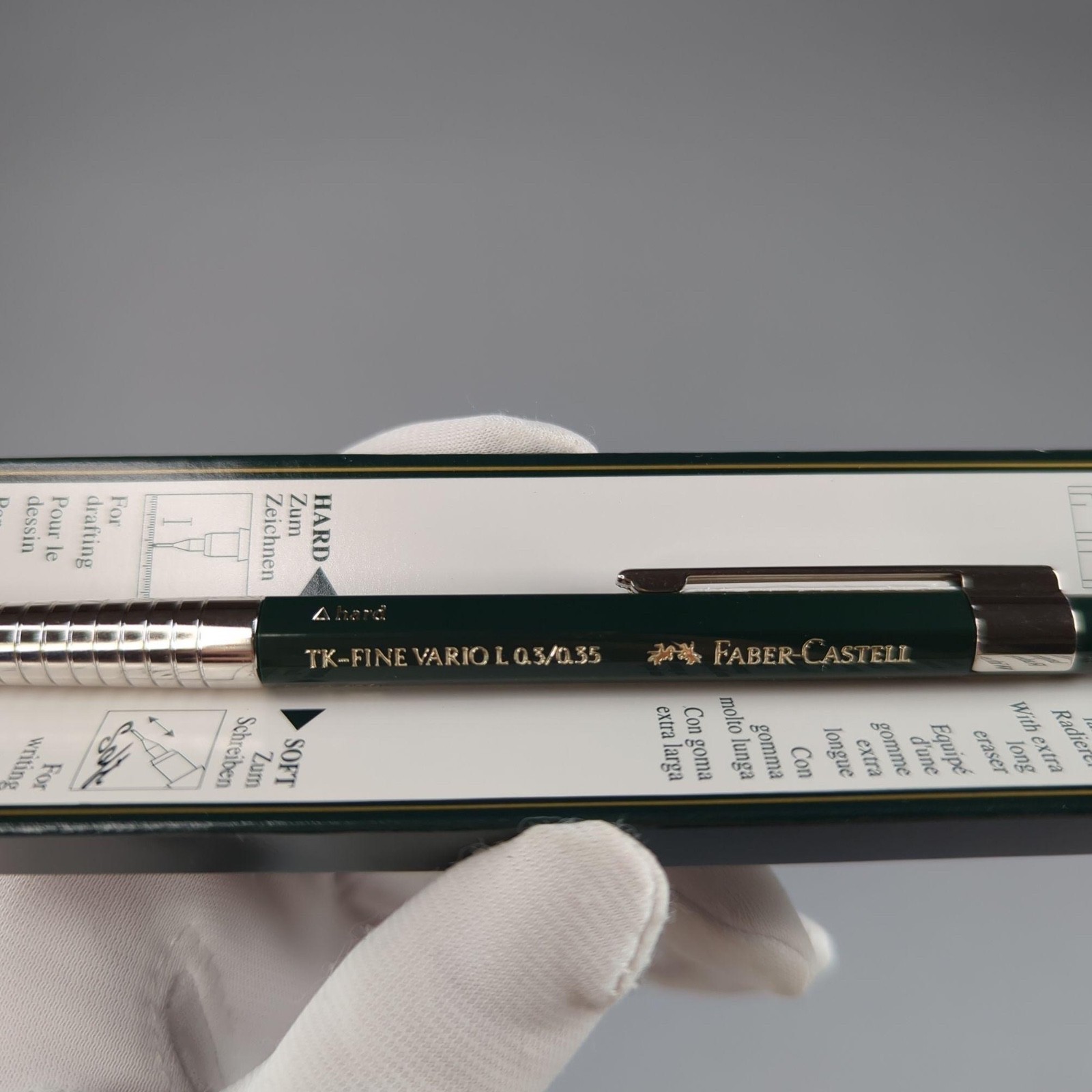 Faber-Castell TK Fine Vario L Mechanical Pencil 0.35mm (0.3mm) Lead 135300 🇺🇸