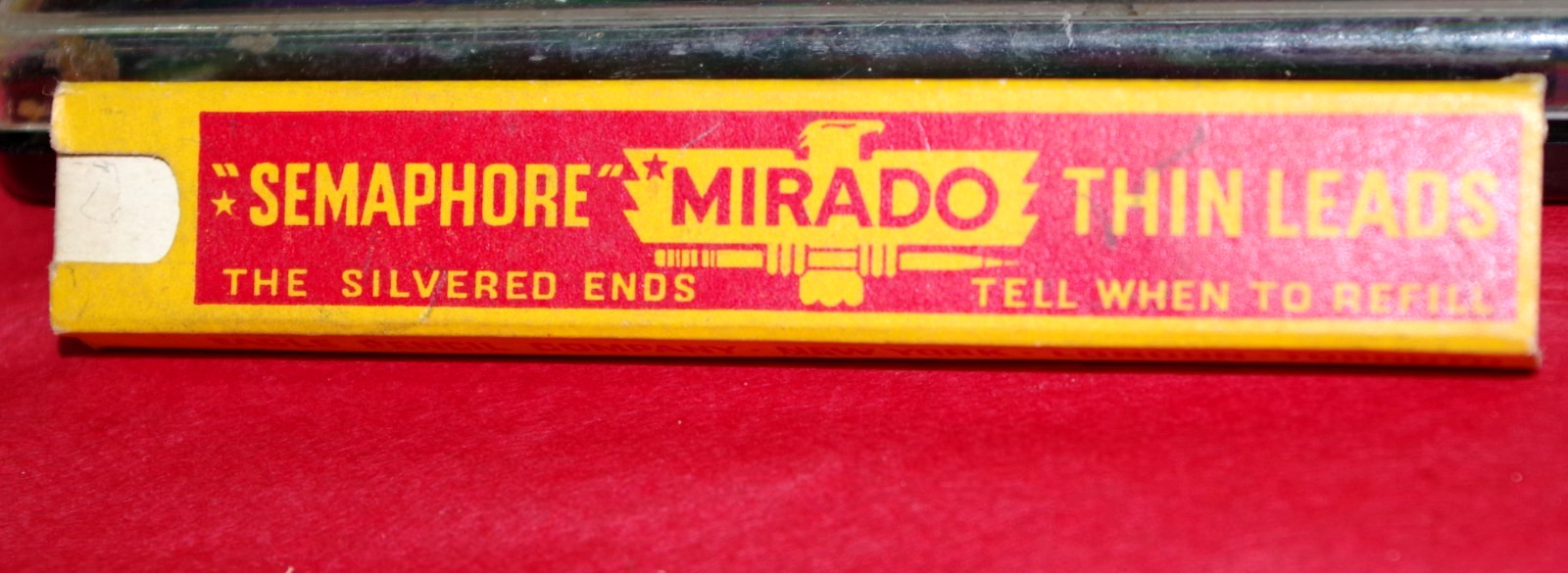 NOS Vintage 75 Pencil Leads & Erasers-Eagle-Semaphore Mikado-Scripto KOH-I-NOOR