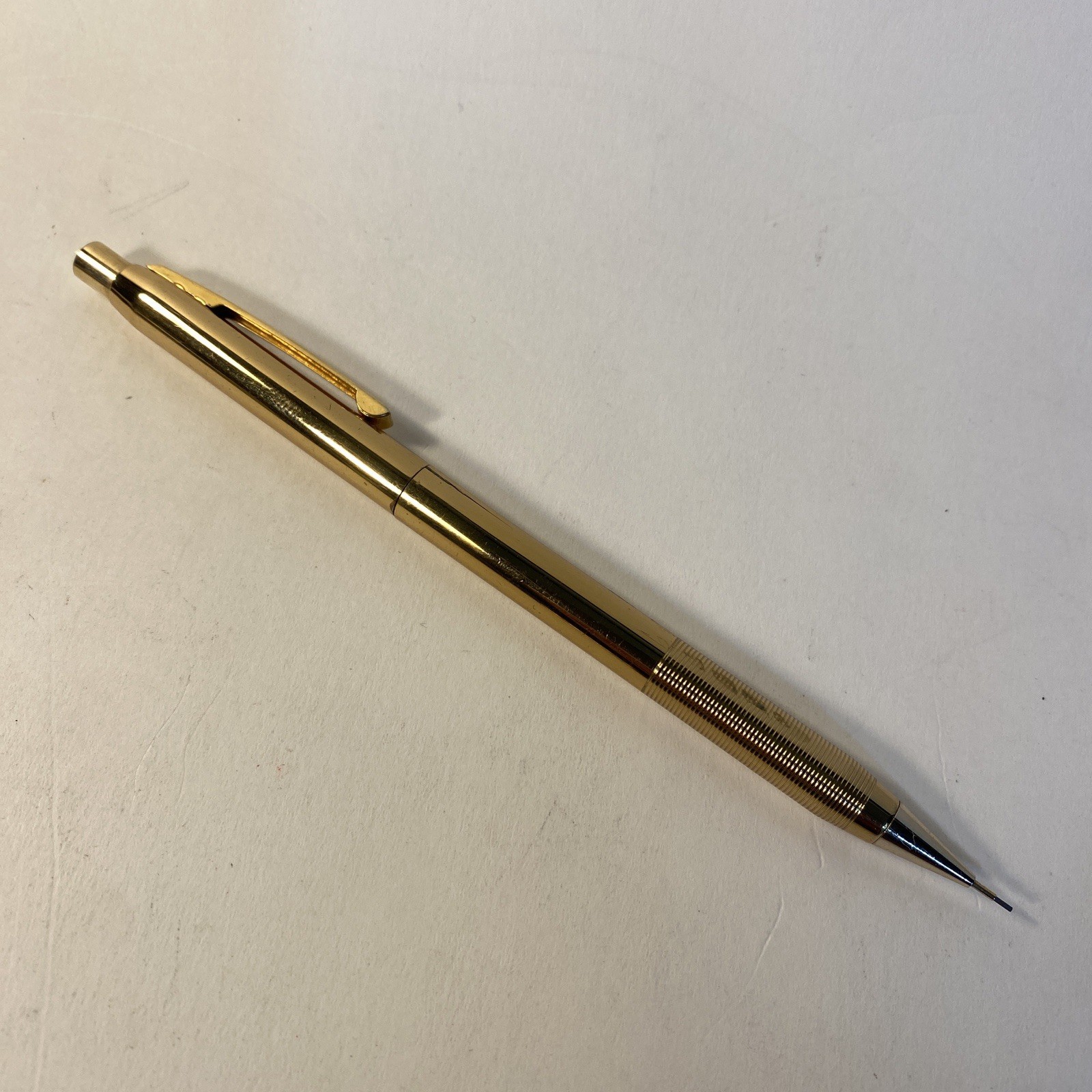 Vintage Centennial USA Mechanical Gold Tone Pencil Fine