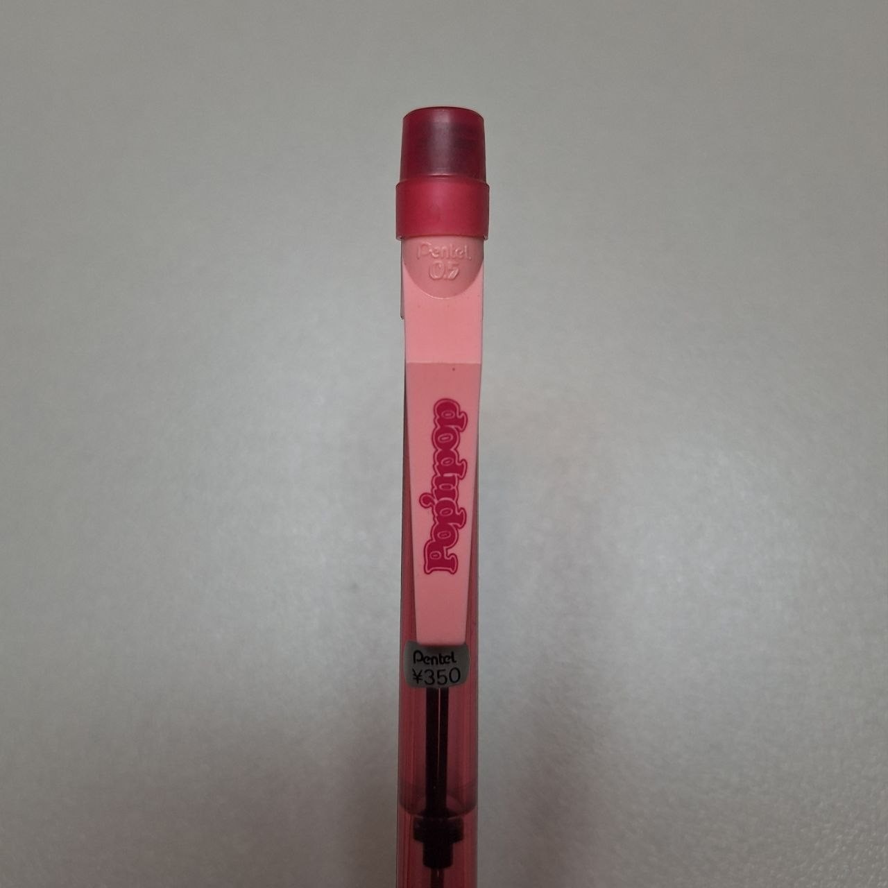 Pentel Pop N Pop Discontinued Mechanical Pencil PD335 Side Clicker PD-335 Red