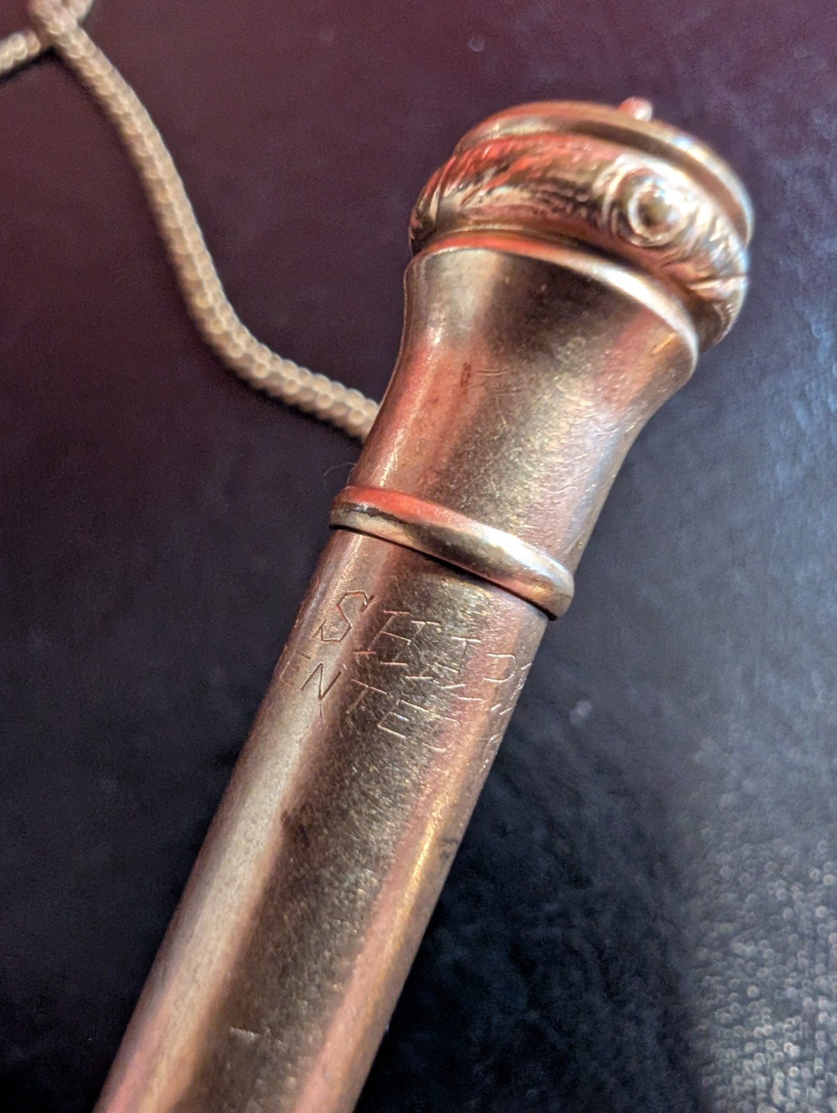Wahl Eversharp Gold Filled Mechanical Pencil with Chain