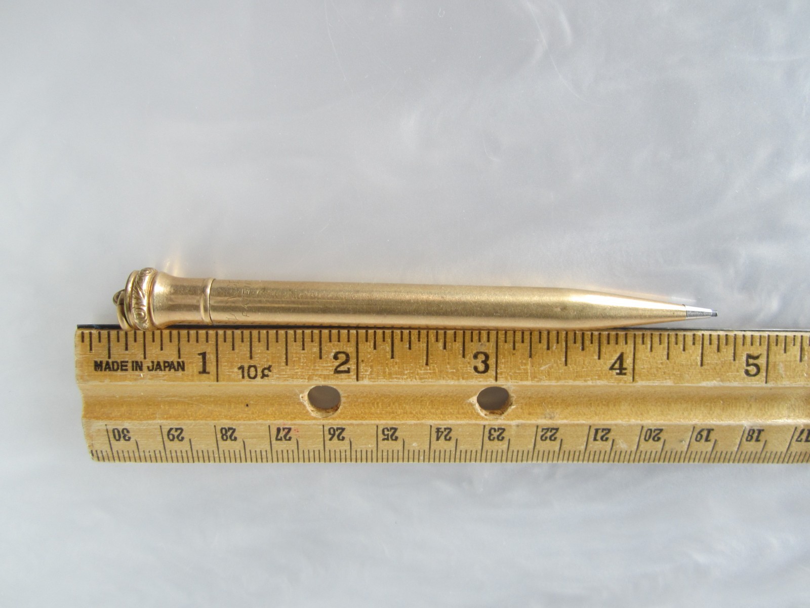 BEAUTIFUL ORIGINAL ANTIQUE WAHL EVERSHARP USA GOLD FILLED MECHANICAL PENCIL