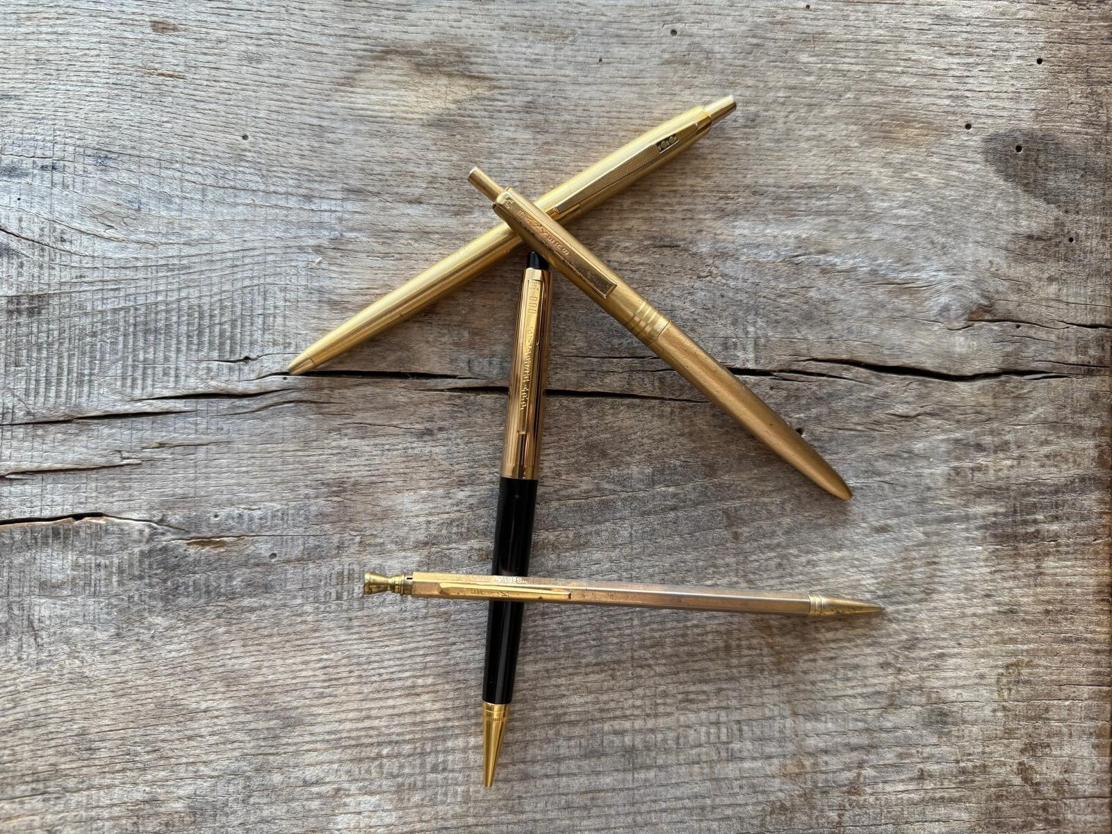 Set of 4 pens – Eversharp Bankers Stik Capri mark