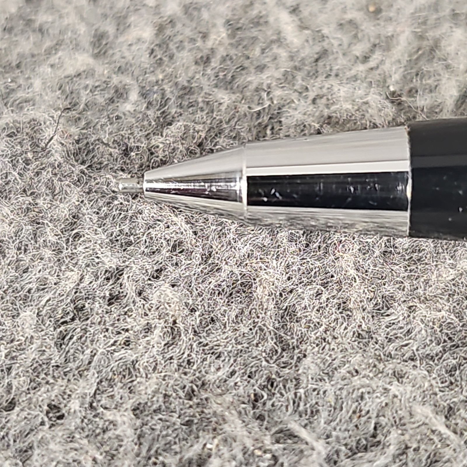 Vintage Pentel 3 Mechanical Pencil 0.3mm Black Silver Pencil Made Japan