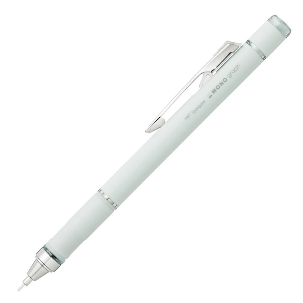 Tombow Mechanical Pencil, 0.5mm, MONO 1 Count (Pack of 1), graish blue