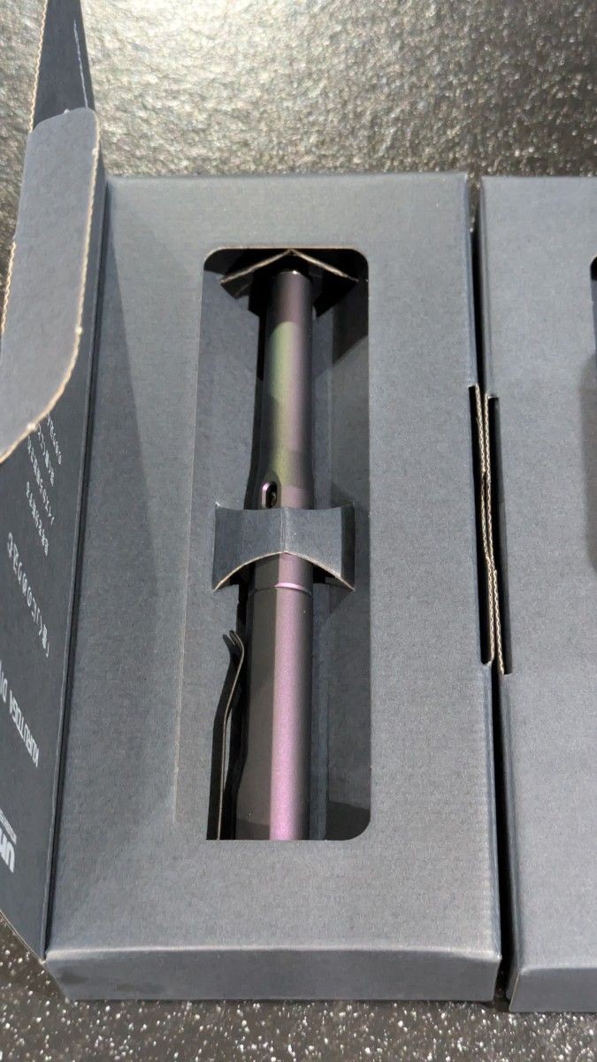 Uni Kuru Toga Dive Mechanical Pencil 0.5mm Abyss Blue & Aurora Purple set of 2