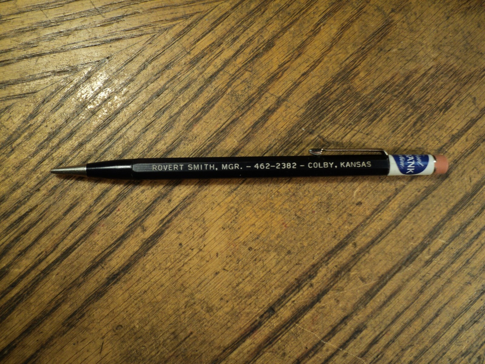 Vintage Autopoint Mechanical Pencil Federal Land Bank Association Colby Kansas