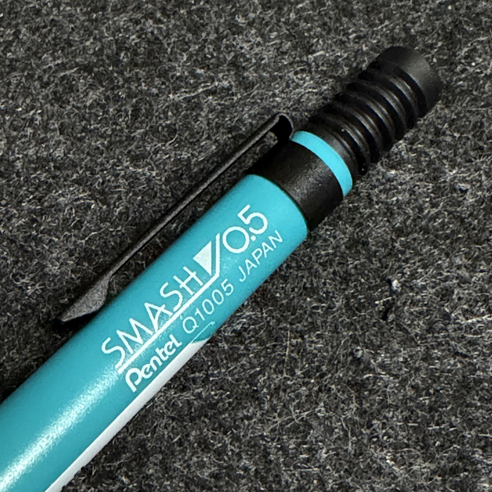Pentel Smash Loft Limited Turquoise Green 0.5mm Q1005-18LF Japan New