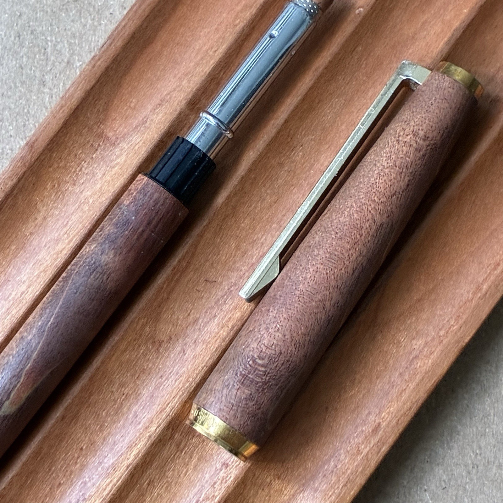 Pilot Mechanical Pencil Custom Maple Wood Barrel 0.5 mm Made in Japan