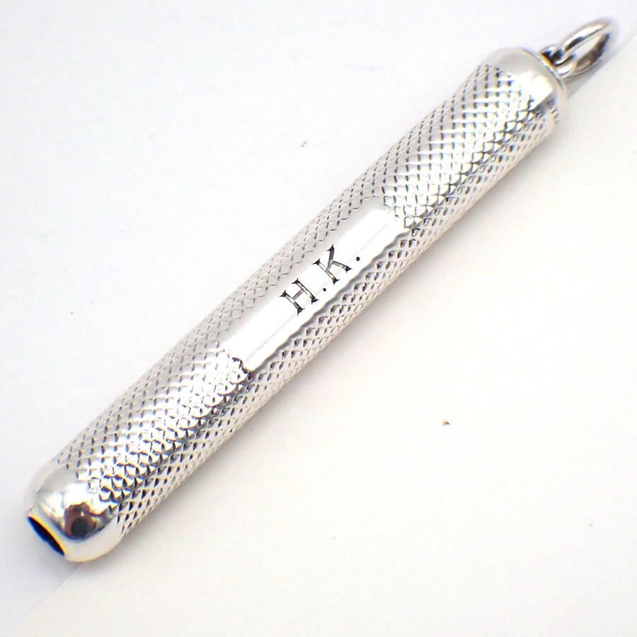 Retractable Pencil Sterling Silver Mono HK