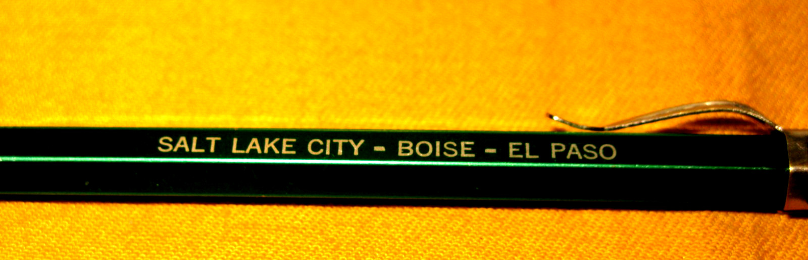 VTG.PRE-OWNED GREEN SCRPTO 4-47 MECHANICAL PENCIL W/THE R.ANDESTY DV.