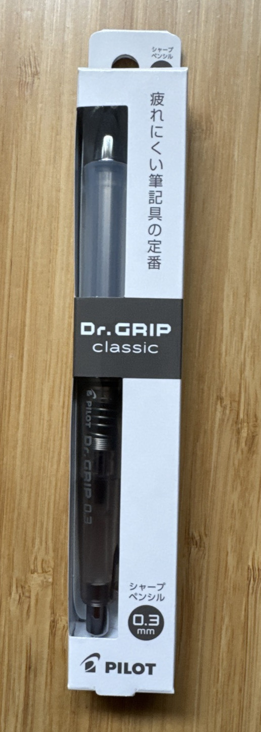 Pilot Classic DR GRIP 0.3mm Mechanical Pencil HDGC-13-CBE Made In Japan