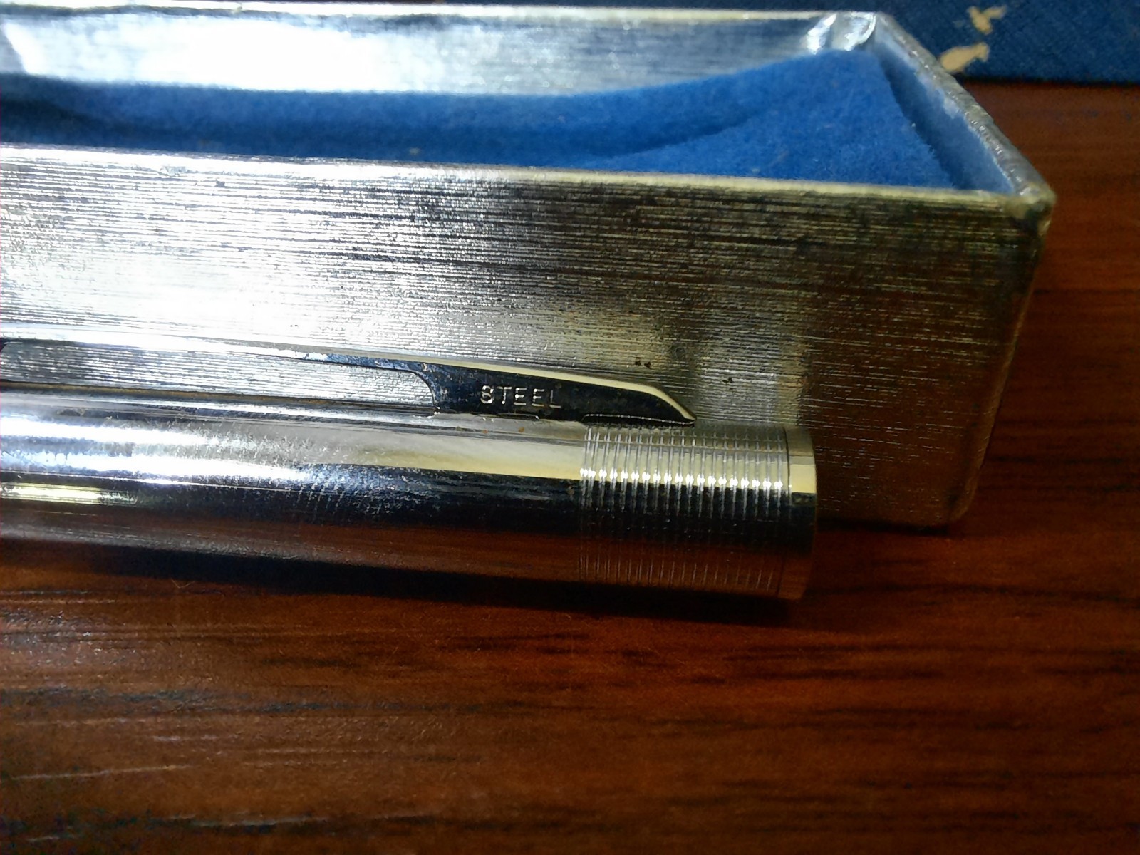 General Electric Mechanical Twist Pencil Stainless Steel Anson USA Vintage GE