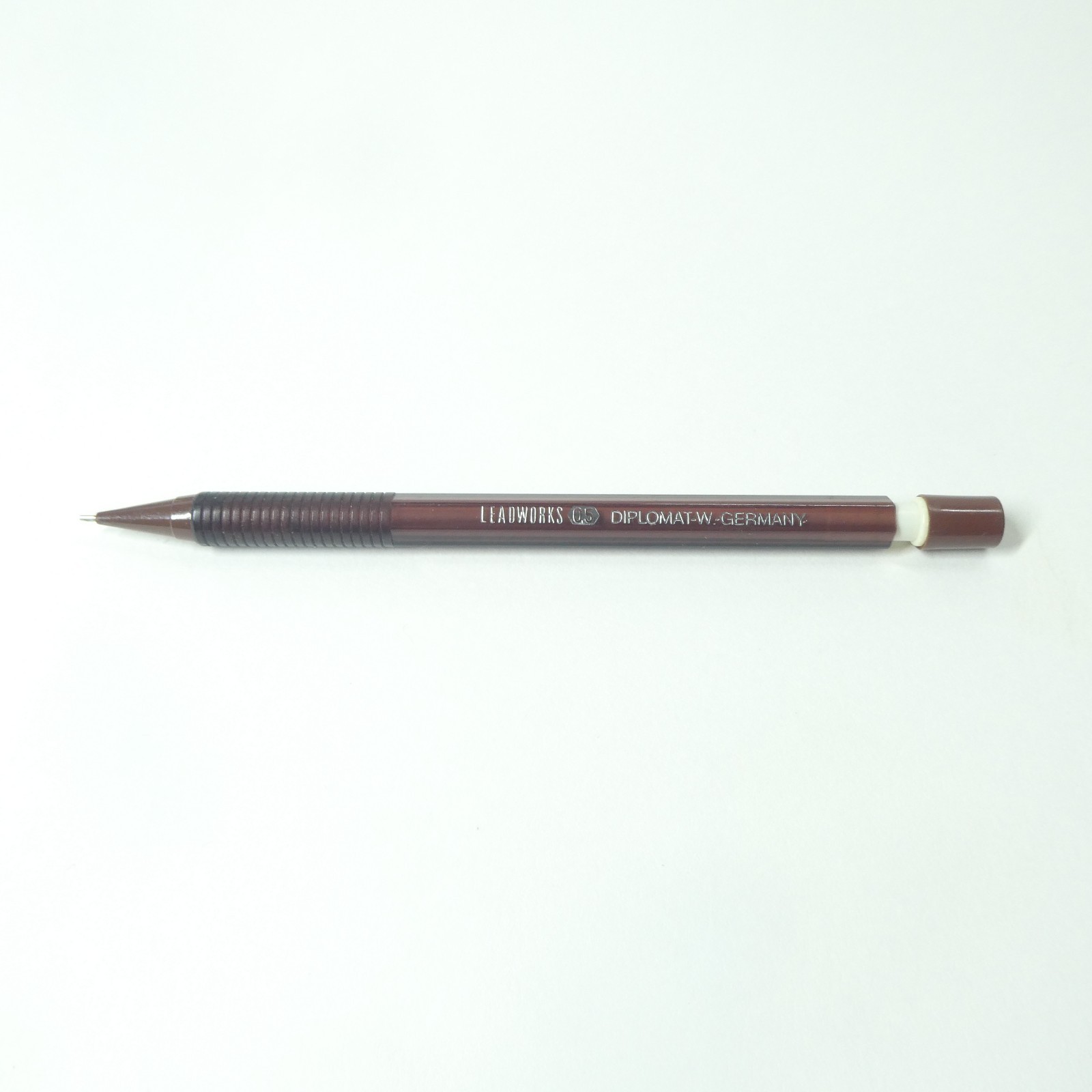 Diplomat Leadworks 0.5mm W. Germany Mechanical Pencil Vintage Brown