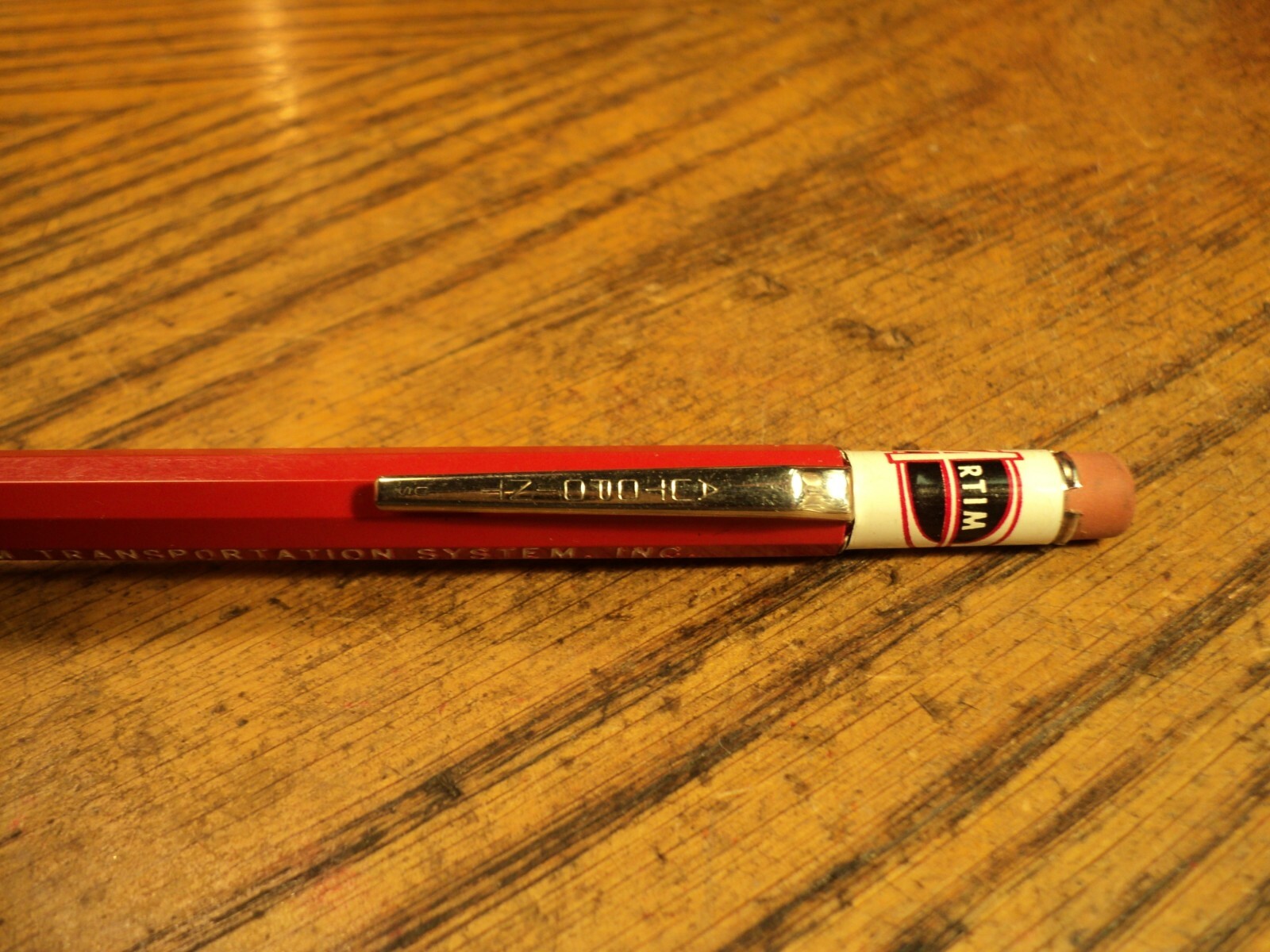 Vintage Autopoint Mechanical Pencil Advertising Artim Transportation Systems