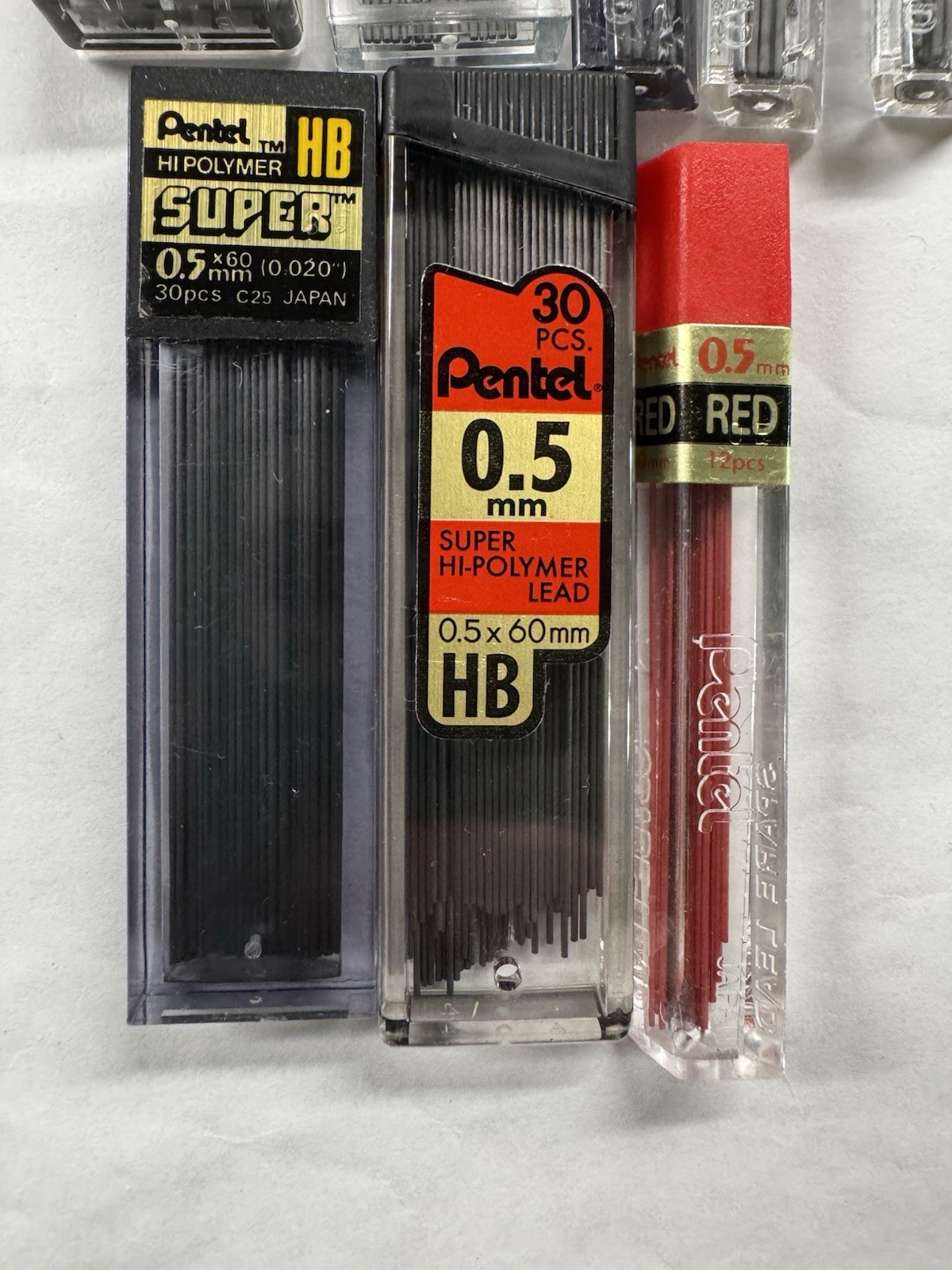 Lot Vintage Pencil Lead Holders Pentel Mixed Lot