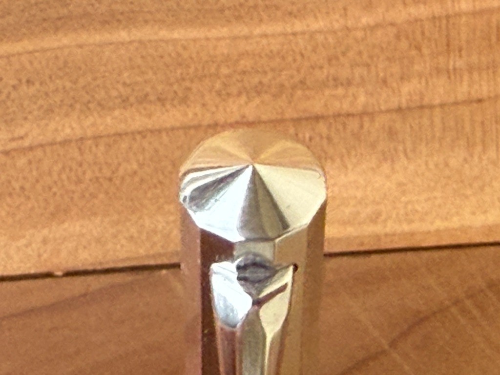 Vintage Omas 12 Side Faceted Sterling Silver Mechanical Pencil Made in Italy