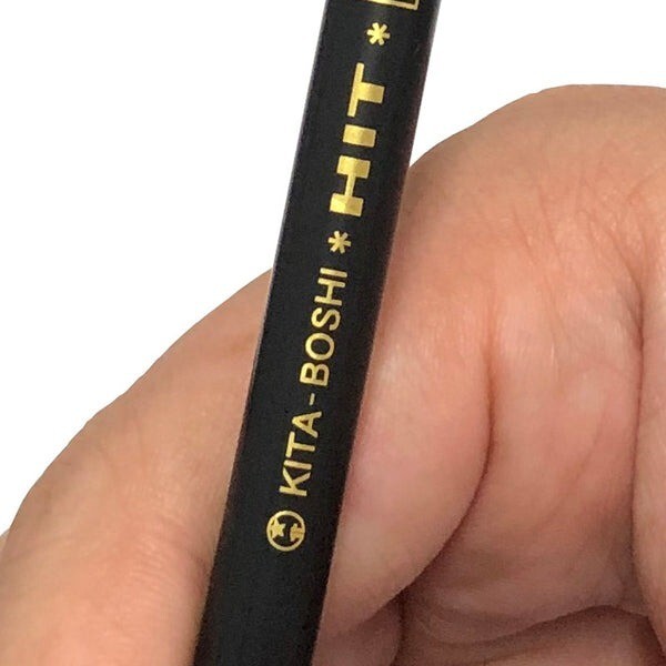 Daiso KITA-BOSHI 4B Black pencils 3bags of 3 total 9 japan