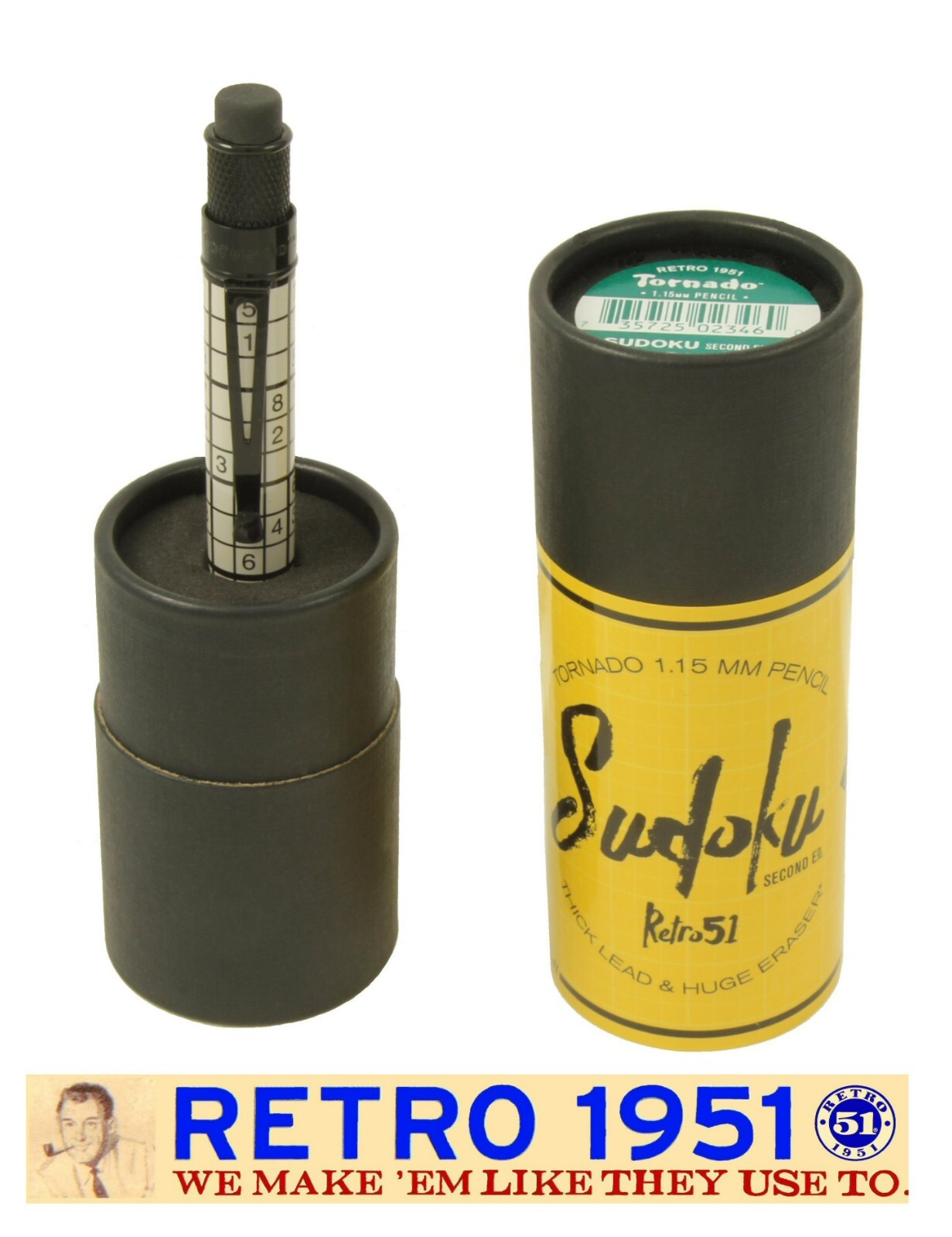 Retro 51 Sudoku Second Edition 1.15 mm Mechanical Lead Pencil #VRP-2240