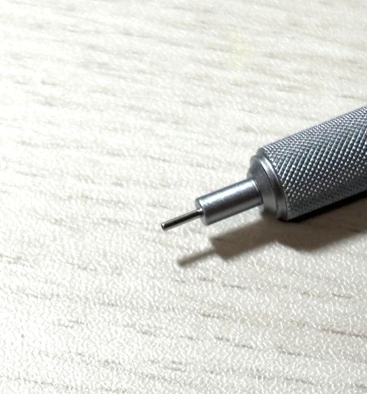 Rotring 600 Mechanical Pencil 0.5mm Silver Red Logo New in Box Japan