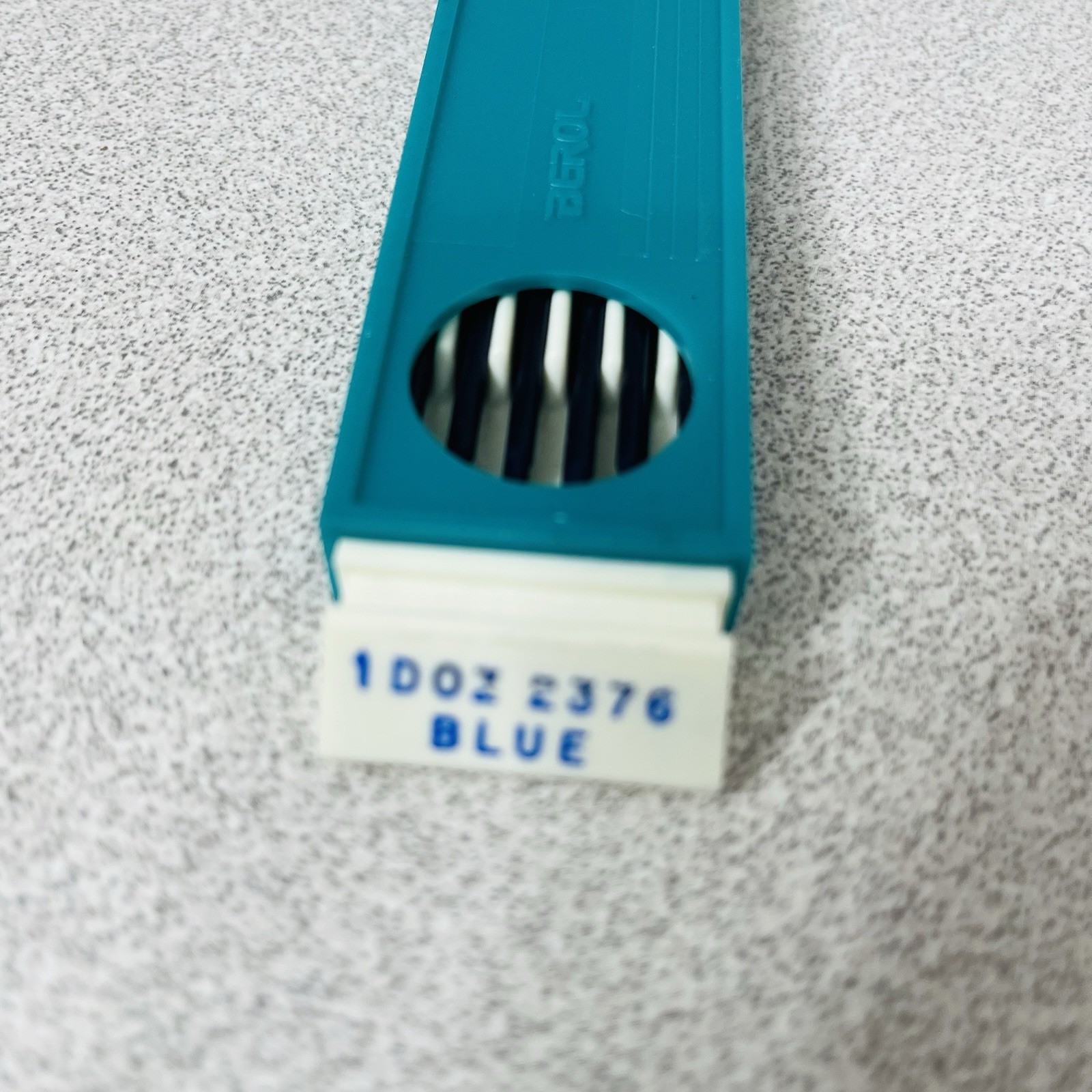 Vintage Turquoise Eagle Drawing Leads #2376 Blue Unused One Dozen (12)